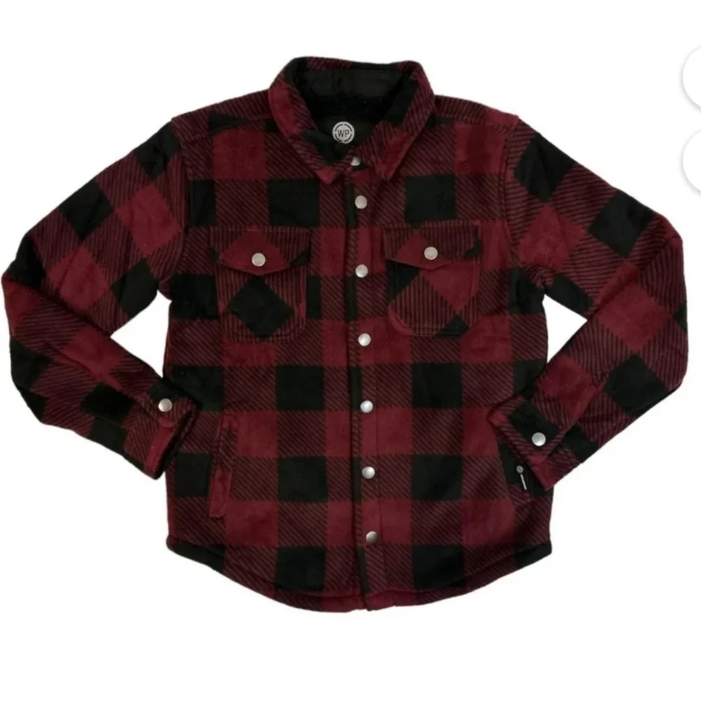 Weatherproof fleece boys jacket