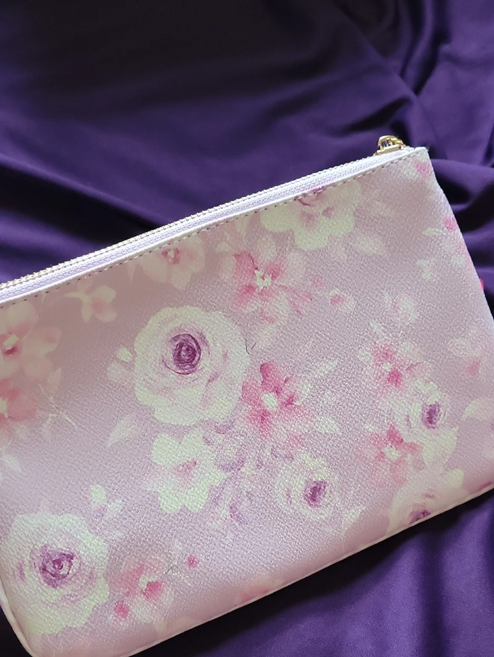 NWT Hi Peach Layne Floral Makeup Bag