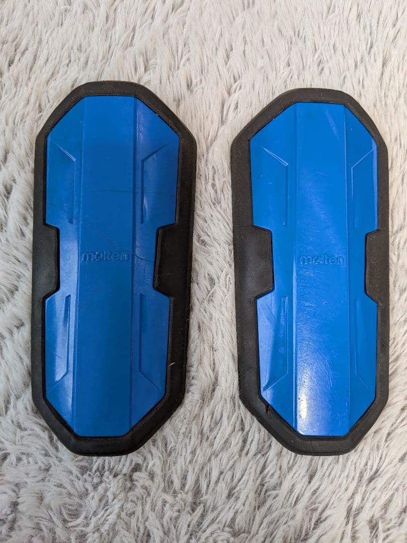 【B品】molten Shin Guards Blue S