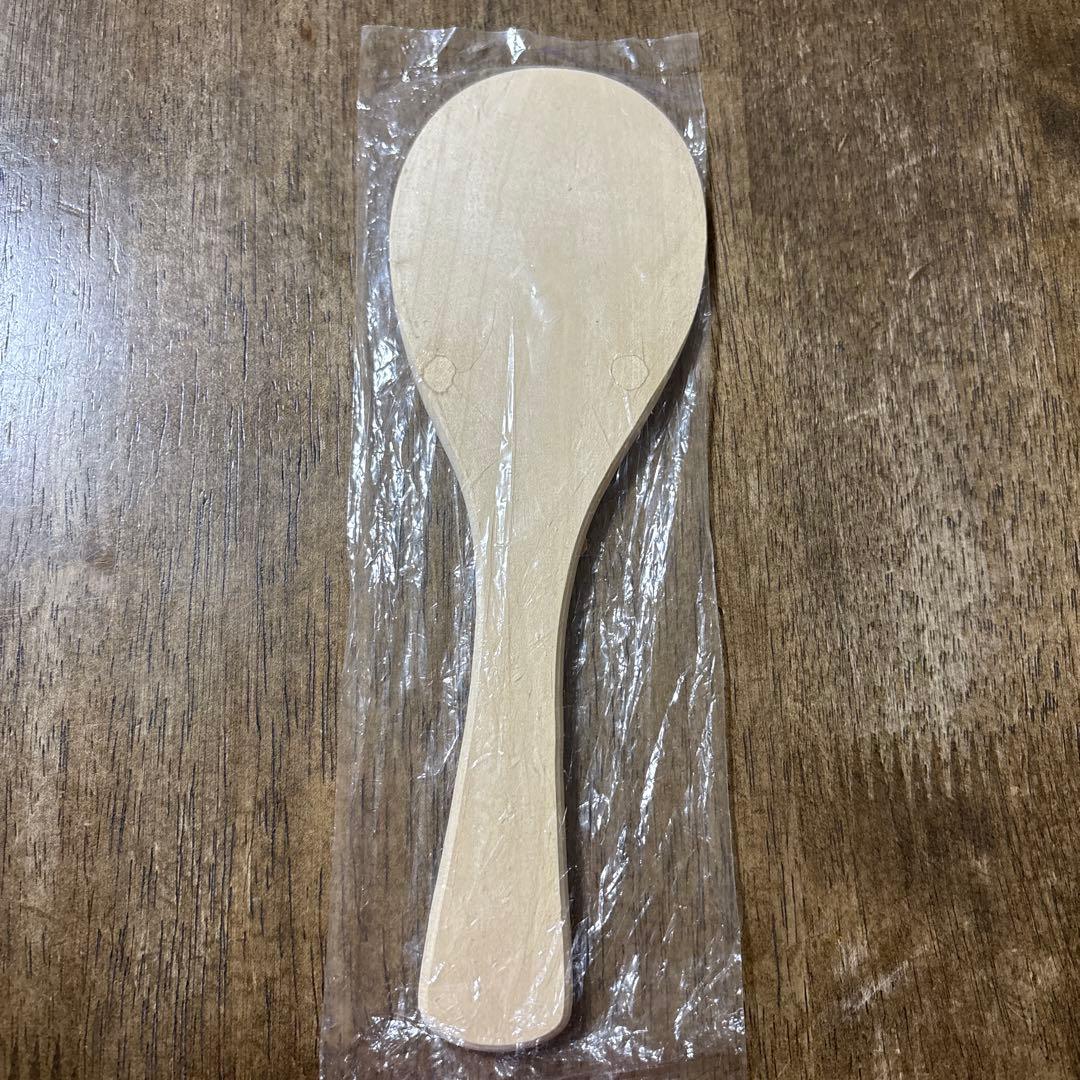 Showa Souvenir Wooden Rice Paddle - Ise Jingu Shrine Visit Commemorative - Futamigaura